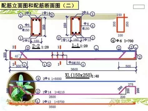 配筋圖怎麼看|鋼筋配圖，太實用了，簡單易懂，工程人必備！